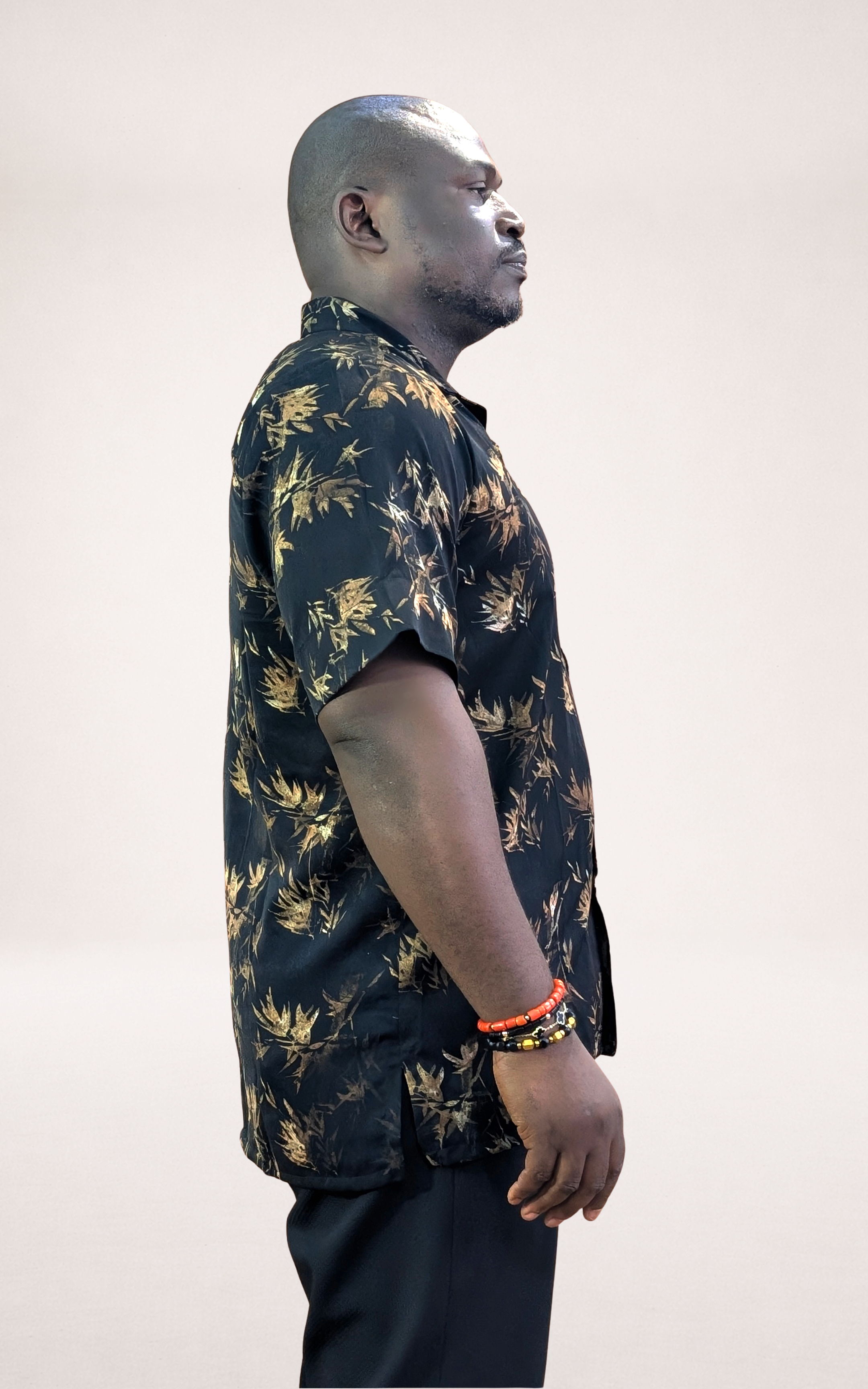 Sterling Vintage Shirt (Gold Abstract Art) - page 3