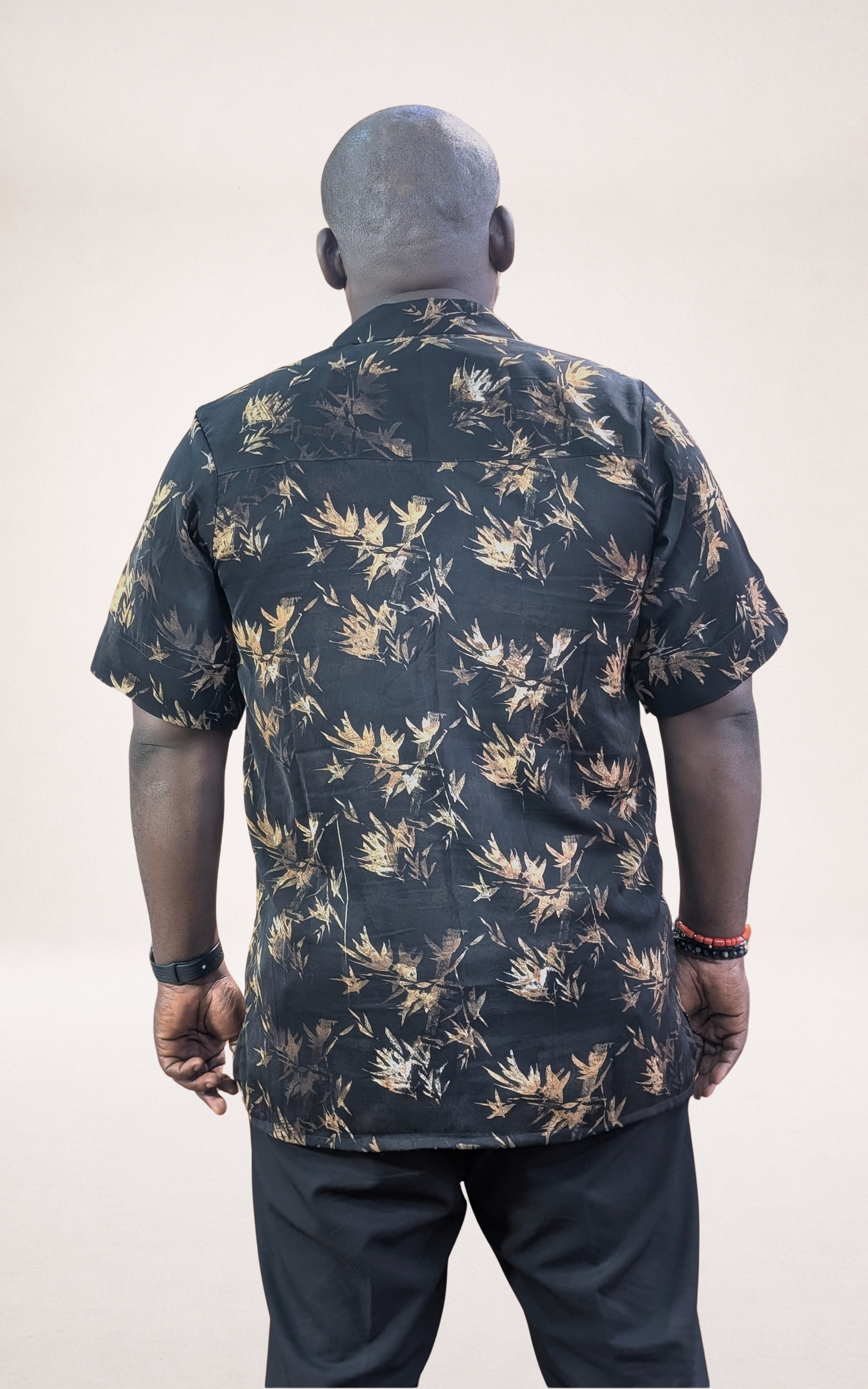 Sterling Vintage Shirt (Gold Abstract Art) - page 4