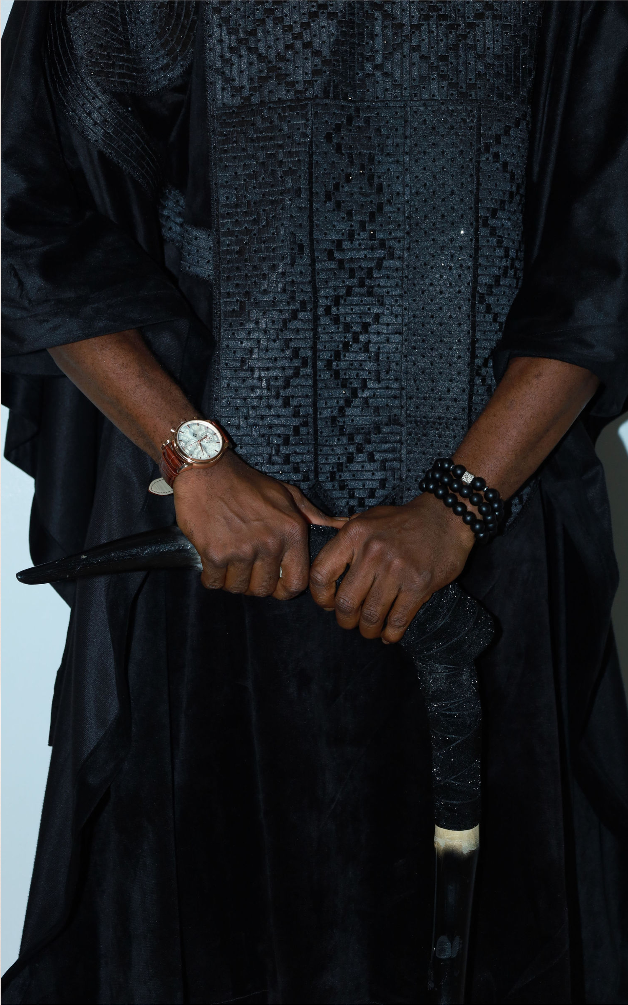 Black Velvet Agbada - page 3