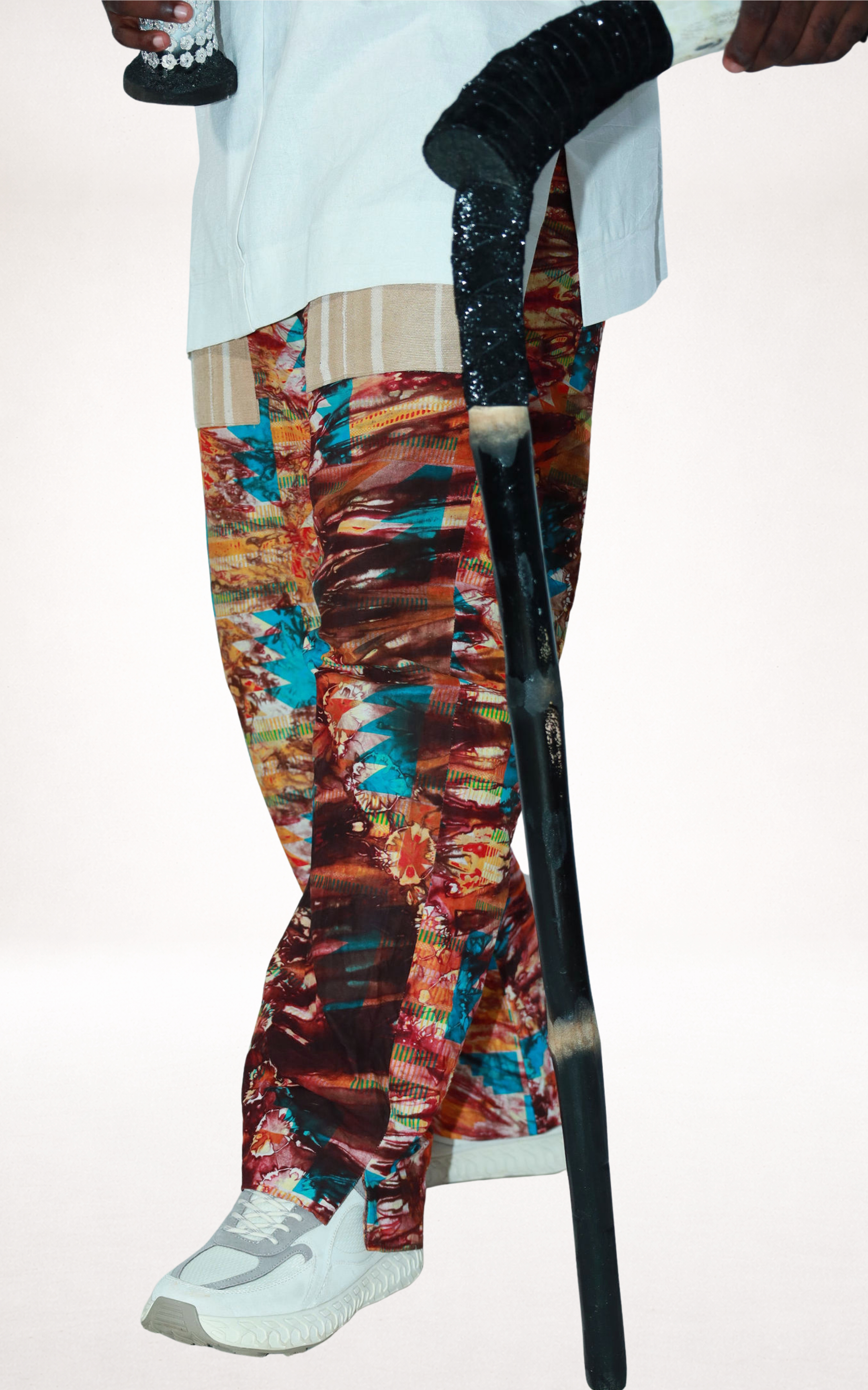 Sunset Adire Trousers and White Native Shirt - page 4