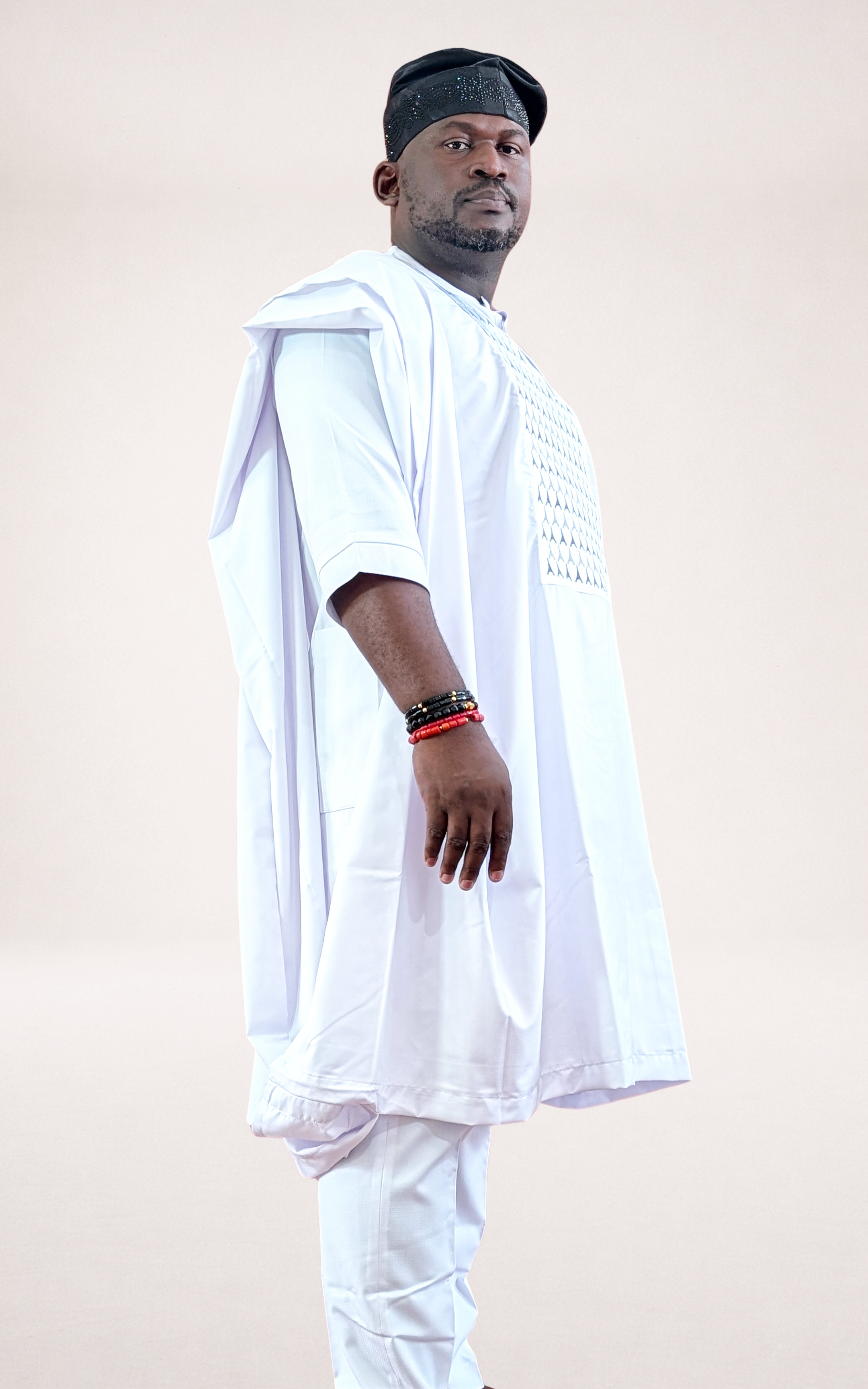 White Wool Agbada - page 2