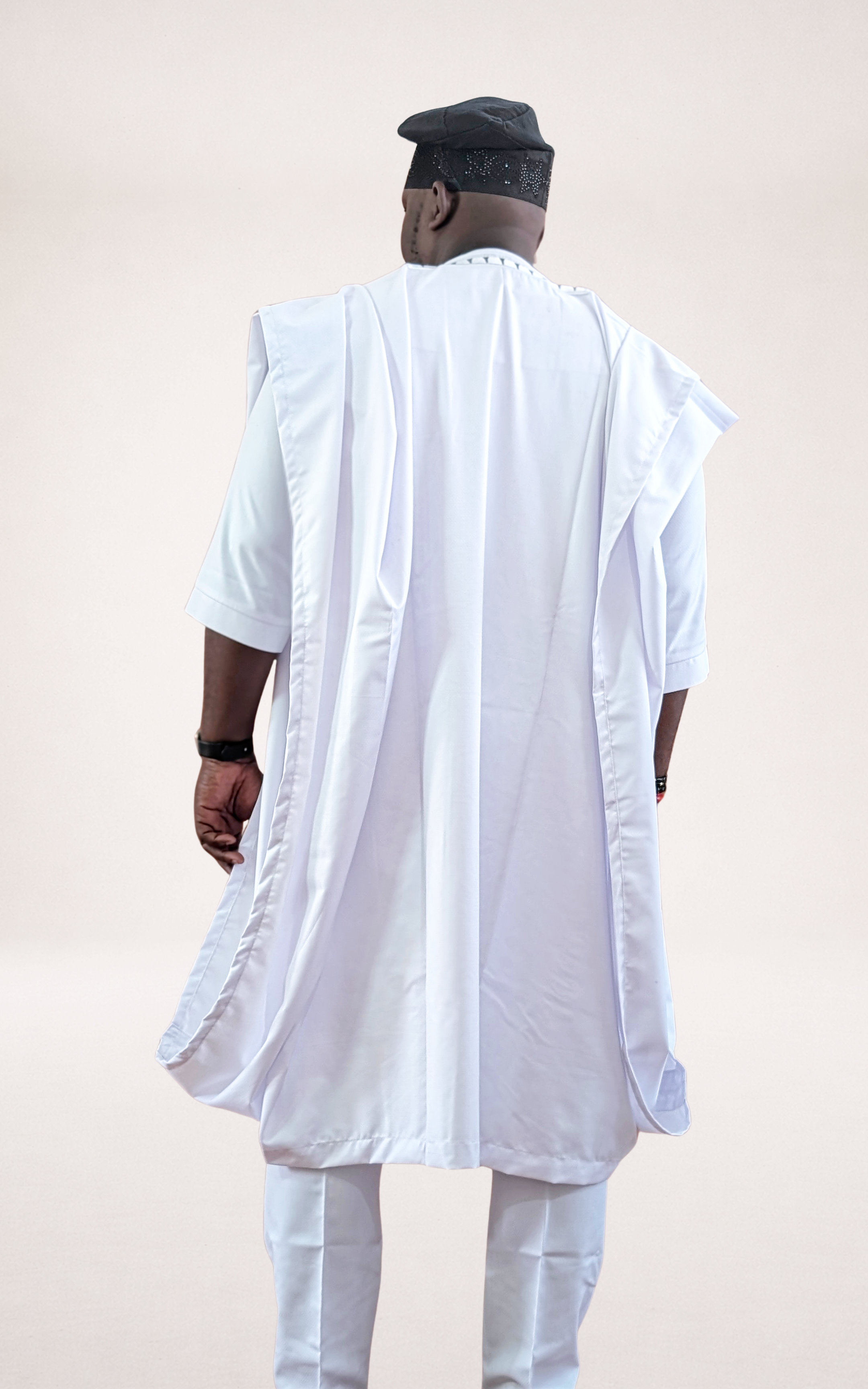 White Wool Agbada - page 3