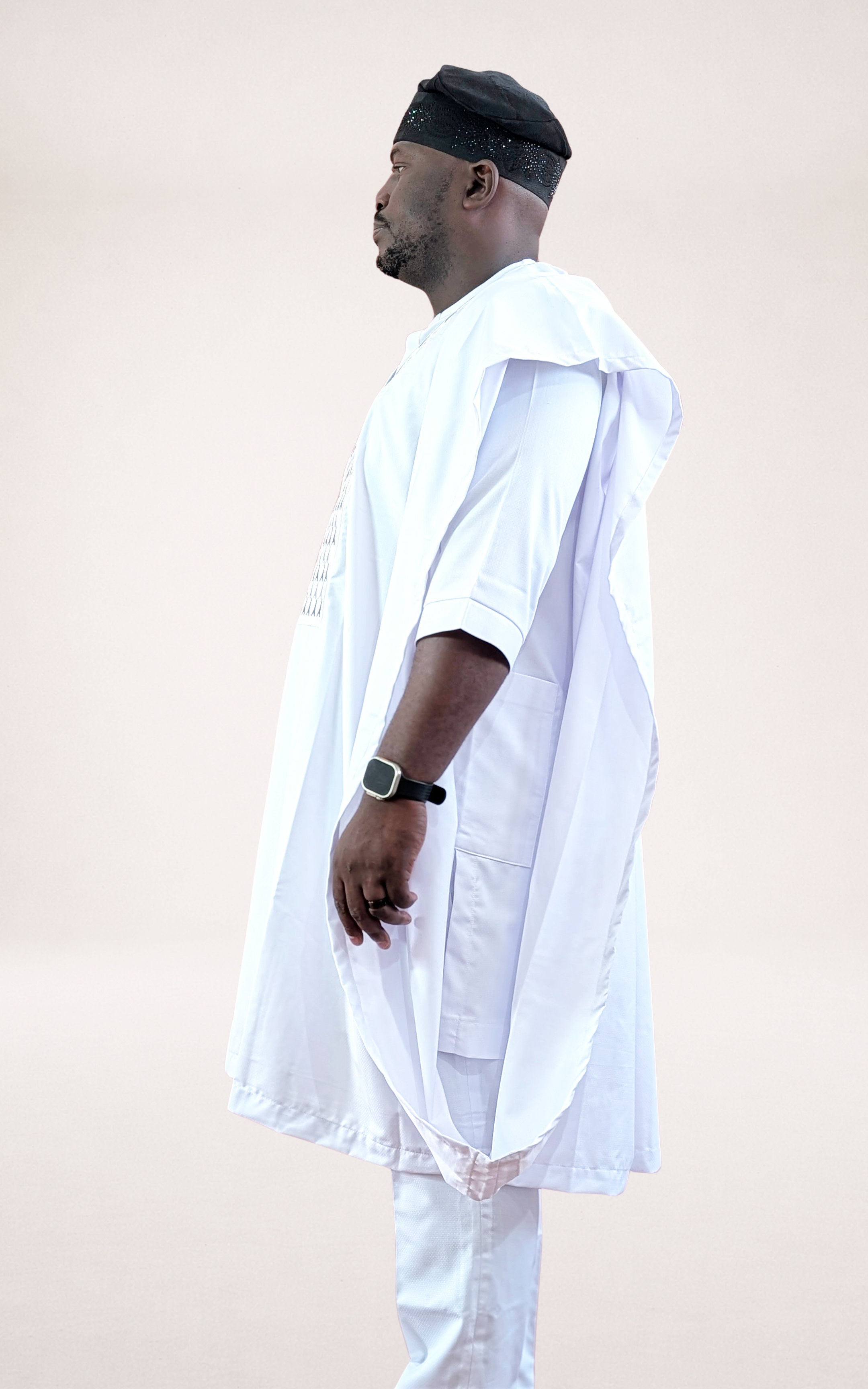 White Wool Agbada - page 4