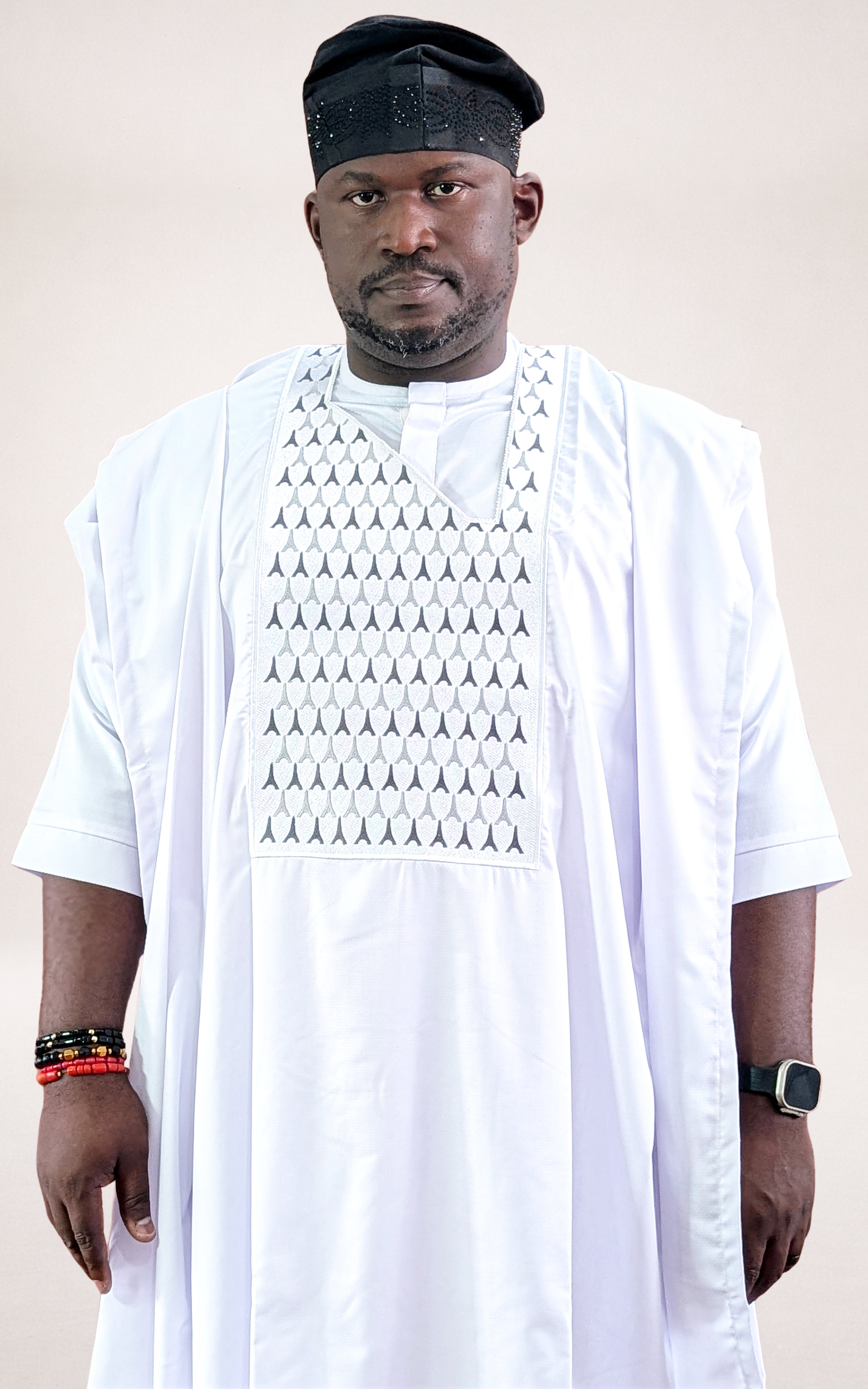 White Wool Agbada - page 5