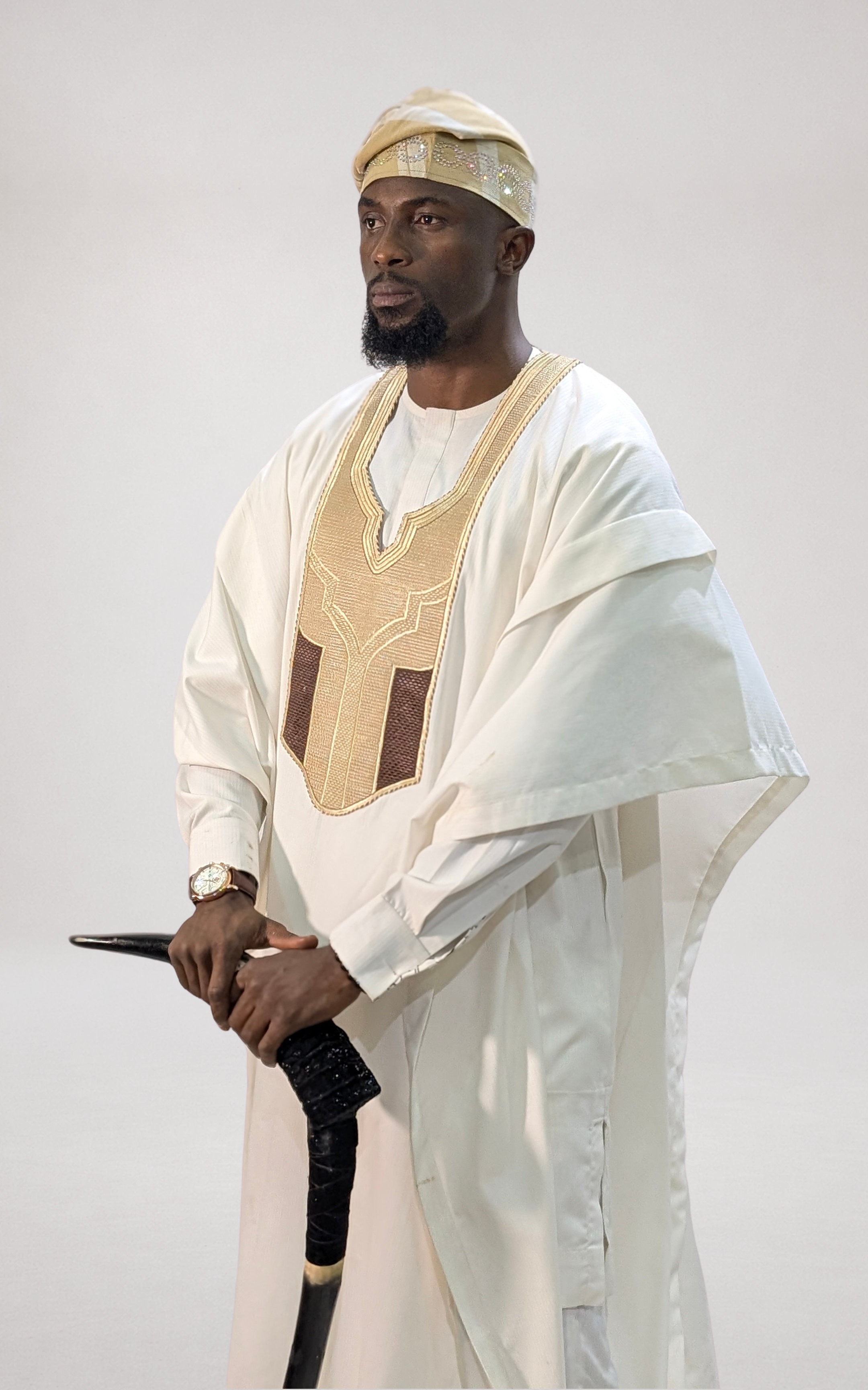 Off-white Wool Agbada - page 2