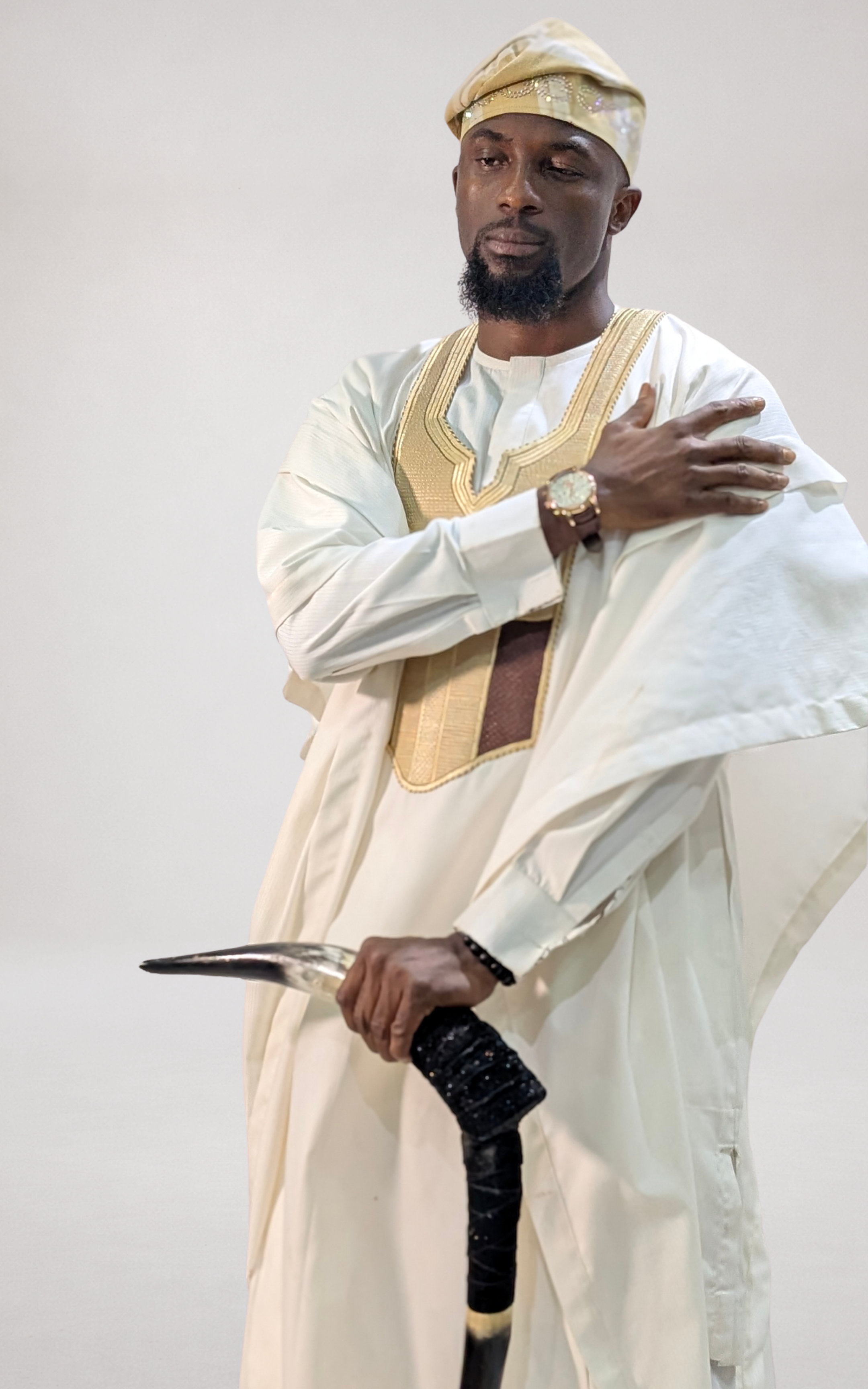 Off-white Wool Agbada - page 3
