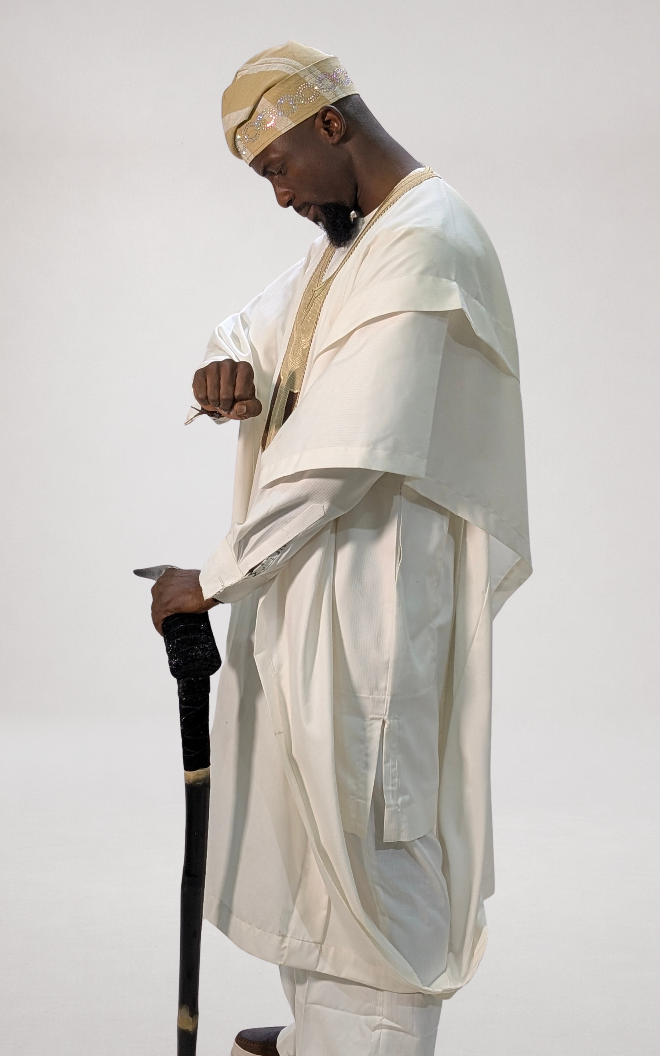 Off-white Wool Agbada - page 5