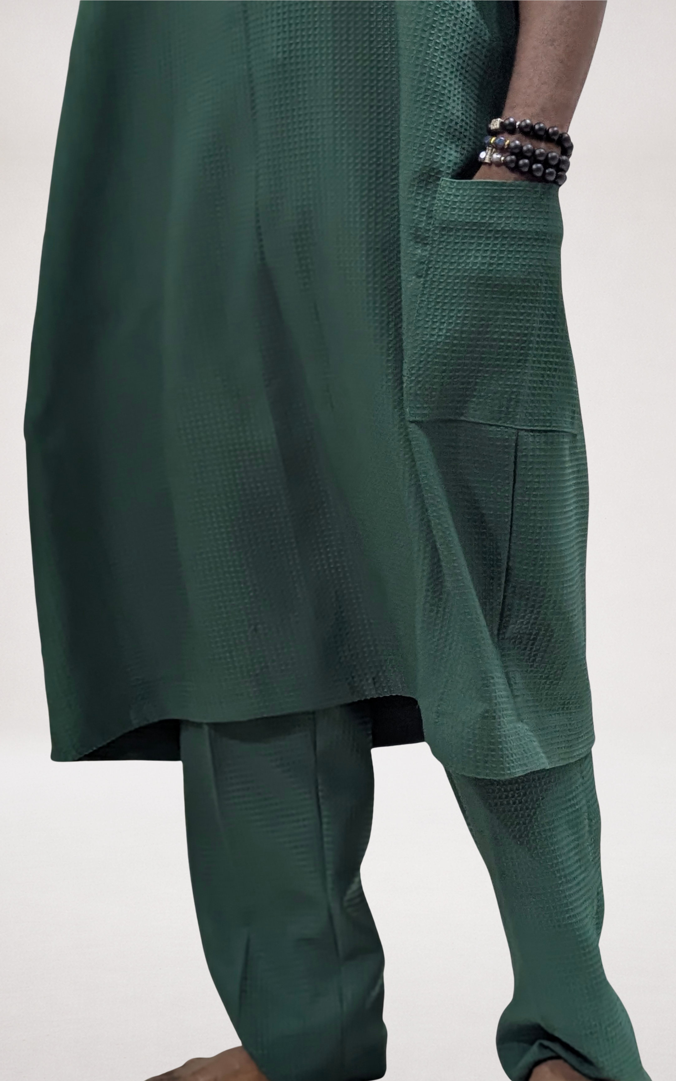 Teal Bubu Kaftan - page 4
